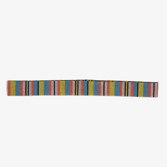 Ryan Mixed Stripes Beaded Hatband Amalfi