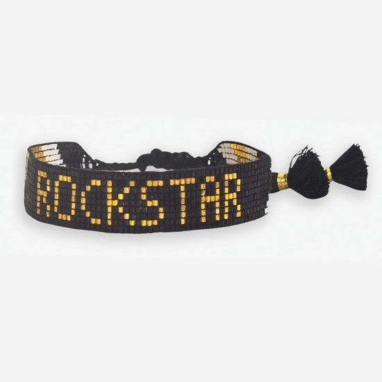 Gabby "Rockstar" Adjustable Beaded Bracelet Multicolor