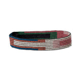 Alex Geo Shapes Beaded Strech Bracelet Peacock Multicolor Bracelet