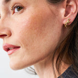 Alice Horse Post Earrings Brass Post