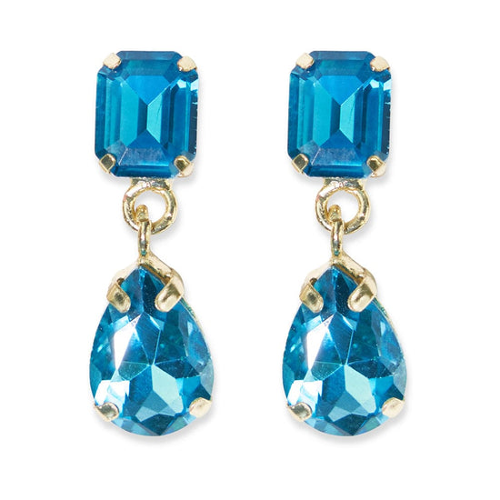 Allysa Solid Dangle Earrings Turquoise Earrings