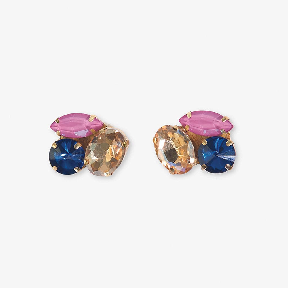 Bailey Mixed Post Earrings Light Pink Earrings