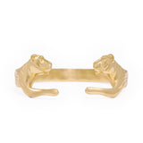 Bianca Tiger Cuff Bangle Brass Cuff