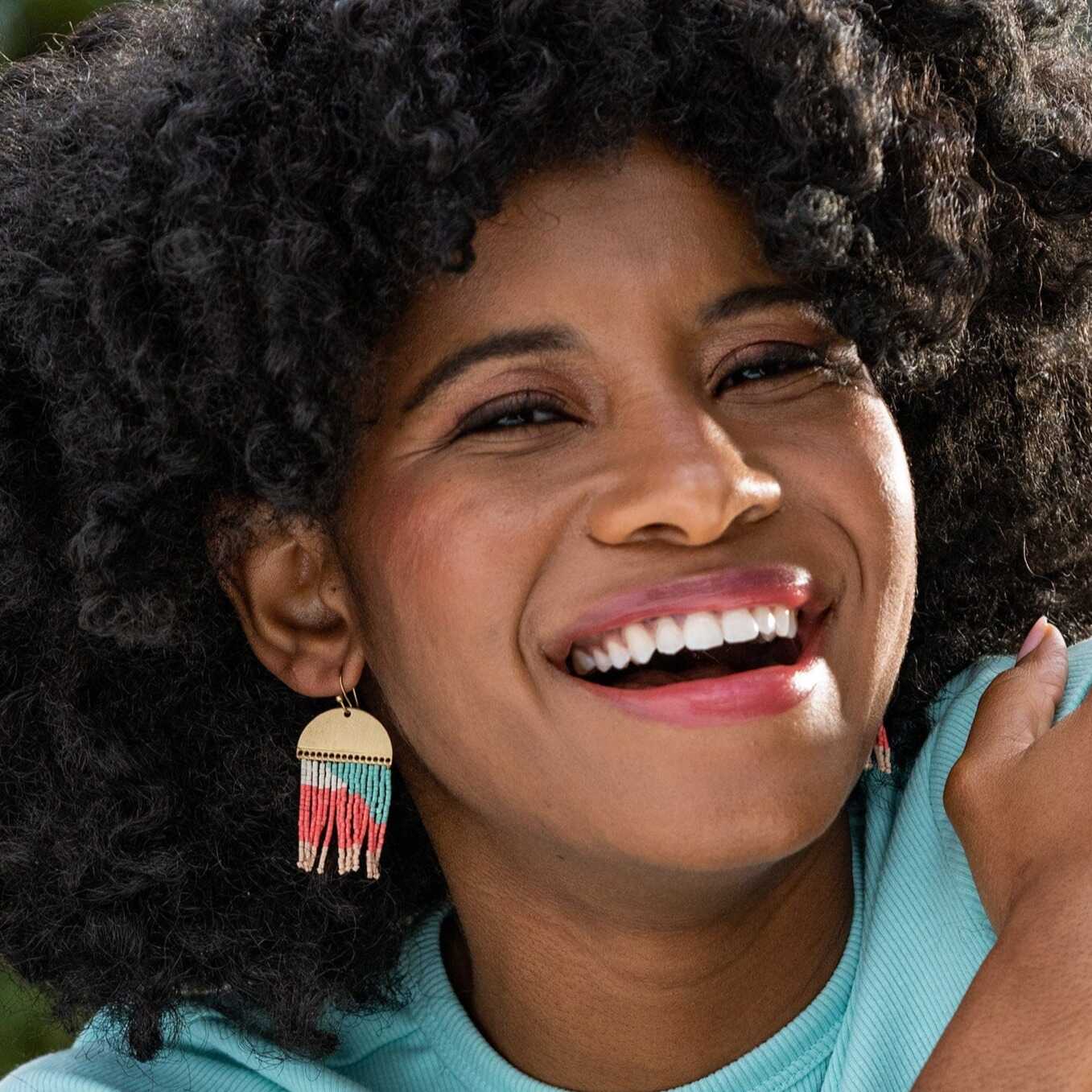 Birdie Abstract Earrings Coastal Earrings
