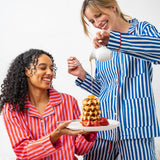 Bonnie Pajama Set Blue & White