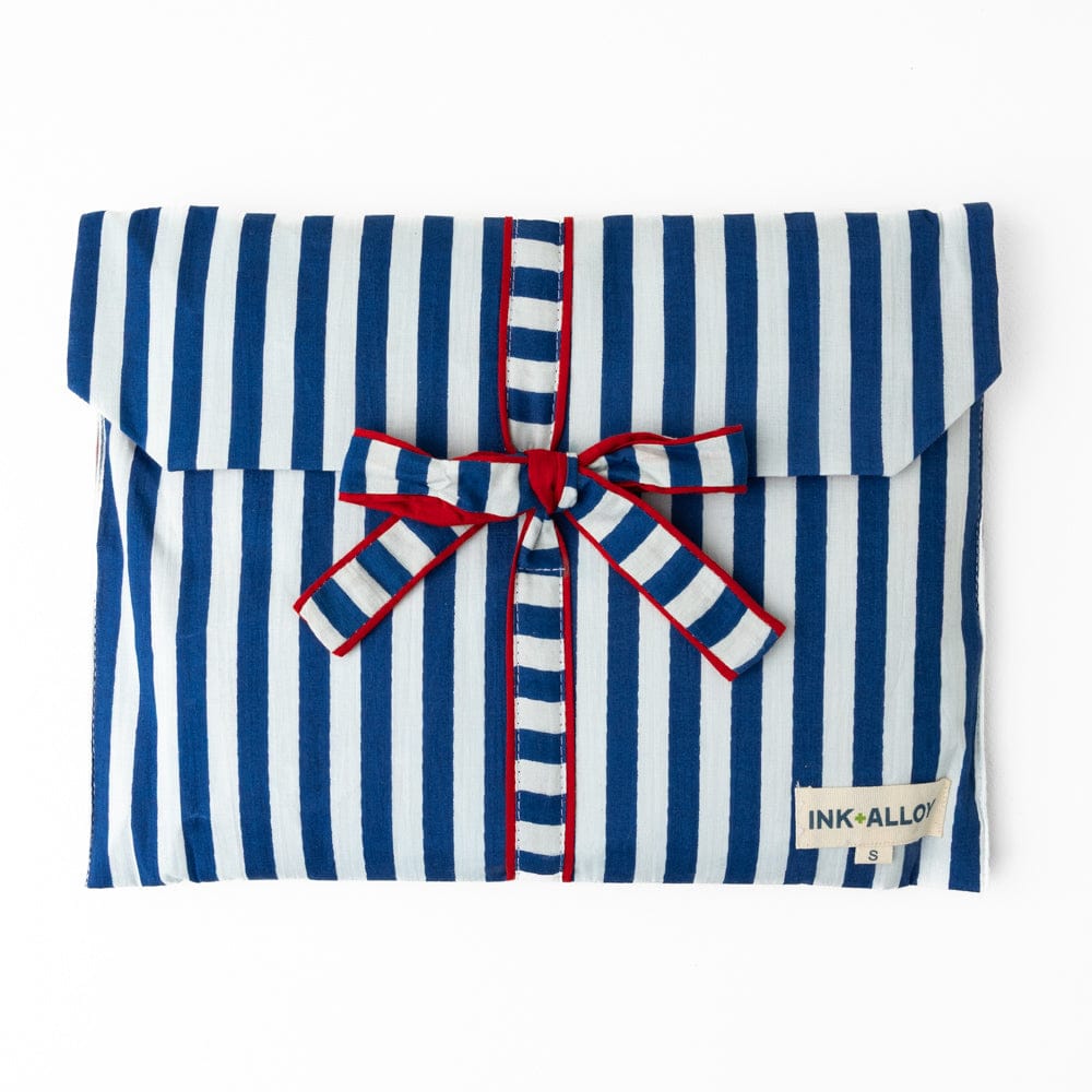 Bonnie Pajama Set Blue & White