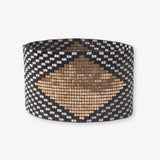 Brooklyn Diamond Beaded Stretch Bracelet Black Bracelet