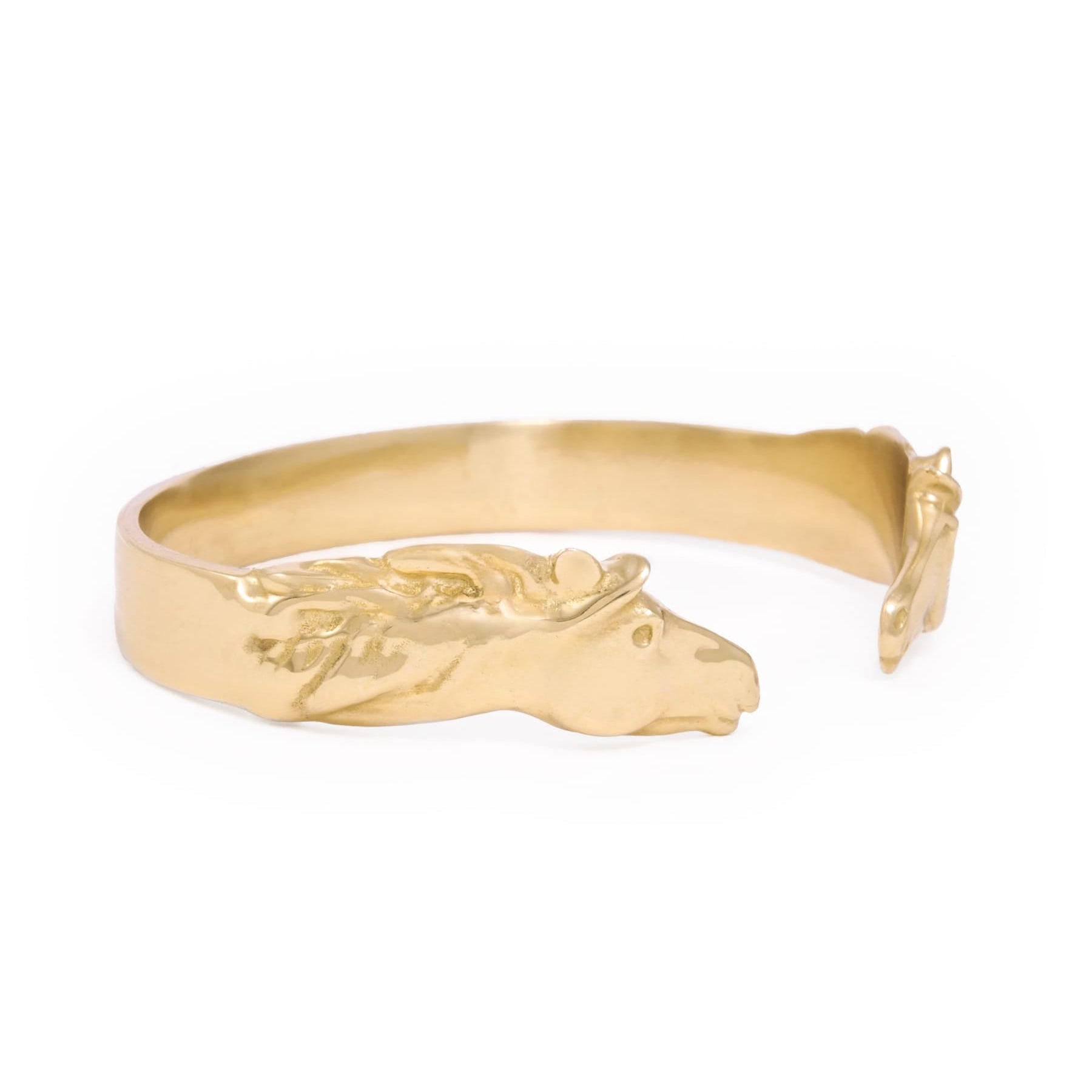 Calliope Horse Cuff Bracelet Brass Cuff