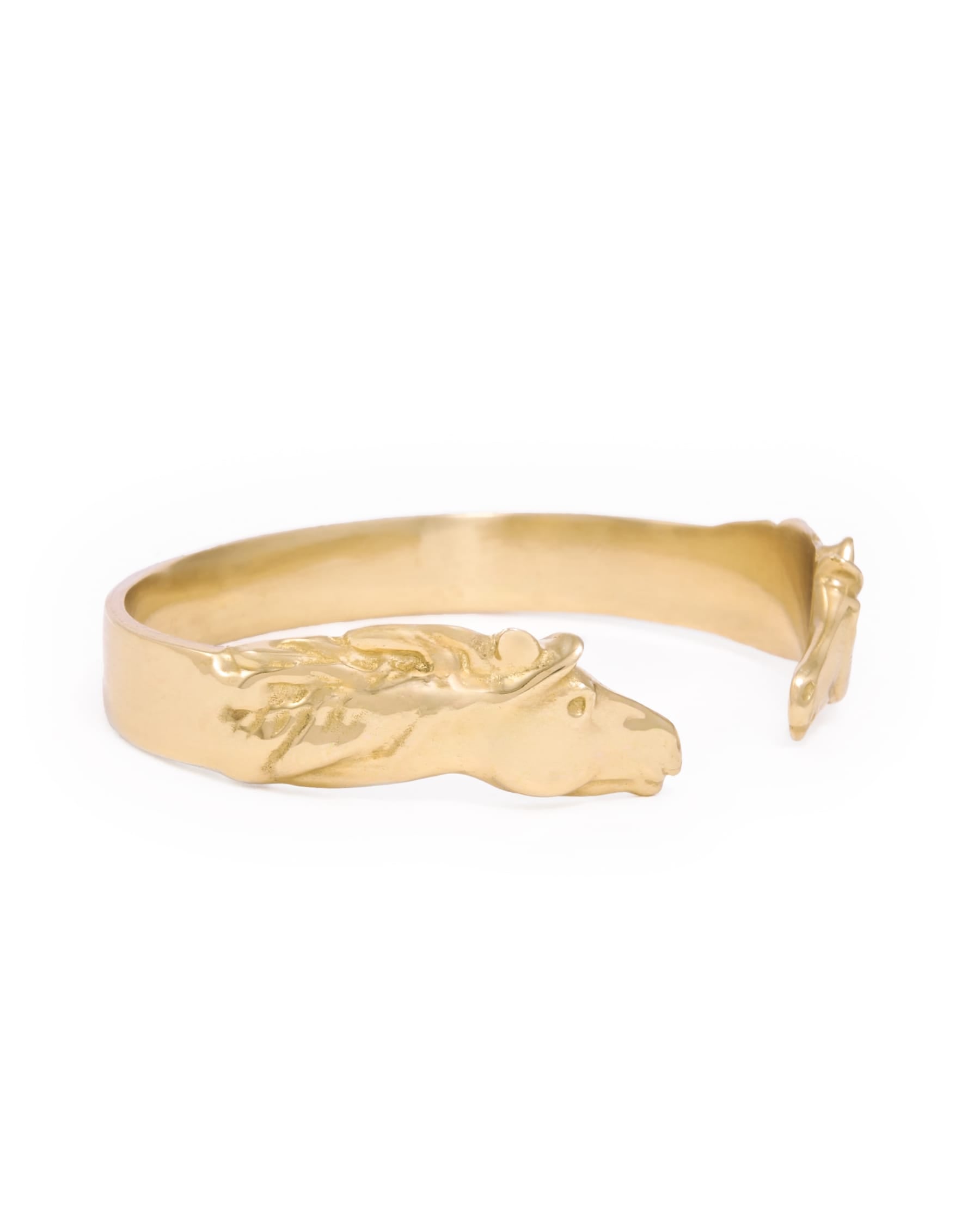 Calliope Horse Cuff Bracelet Brass Cuff