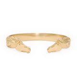 Calliope Horse Cuff Bracelet Brass Cuff