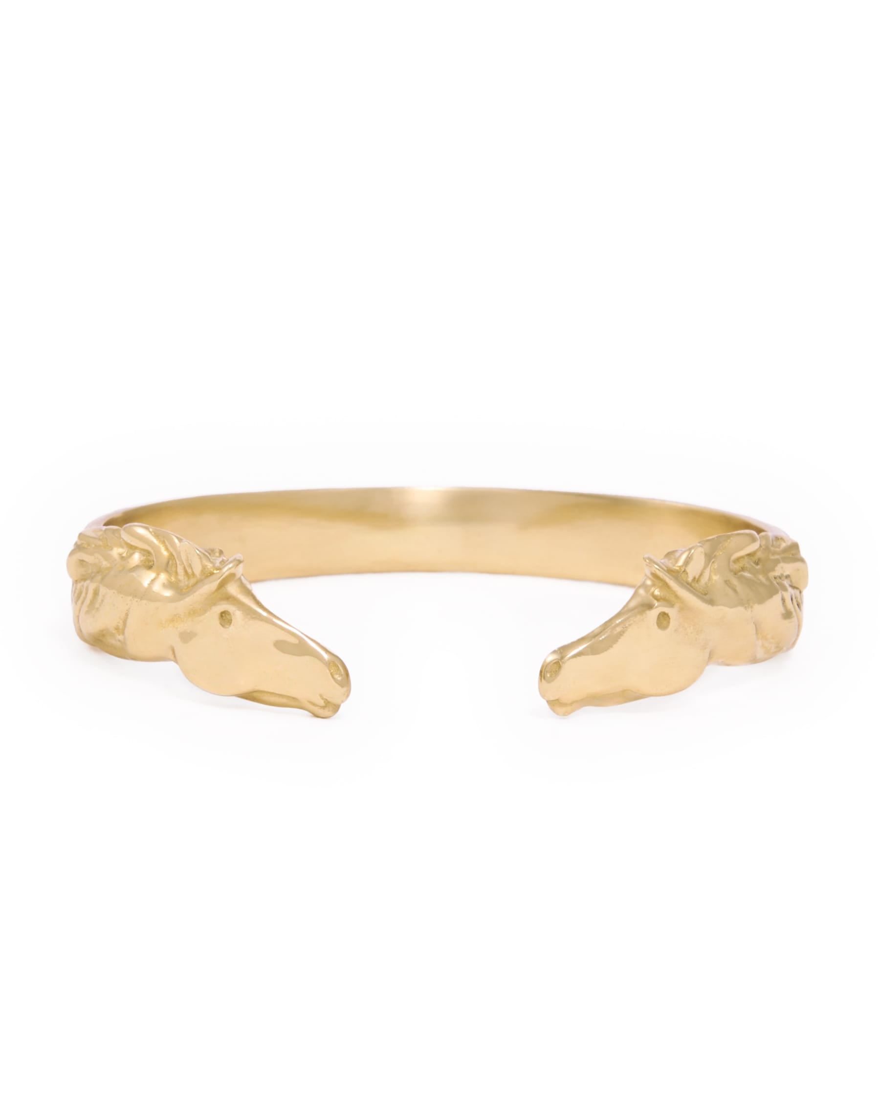 Calliope Horse Cuff Bracelet Brass Cuff