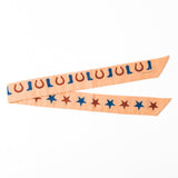 Camile Skinny Scarf Boot Print Skinny Scarf