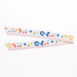 Camile Skinny Scarf Western Print Skinny Scarf