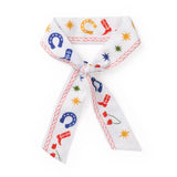 Camile Skinny Scarf Western Print Scarf
