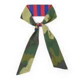 Camile Twilly Scarf Camo Print 36x2 Scarf