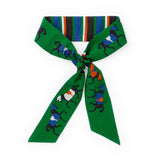Camile Twilly Scarf Horse Print 36x2 Scarf