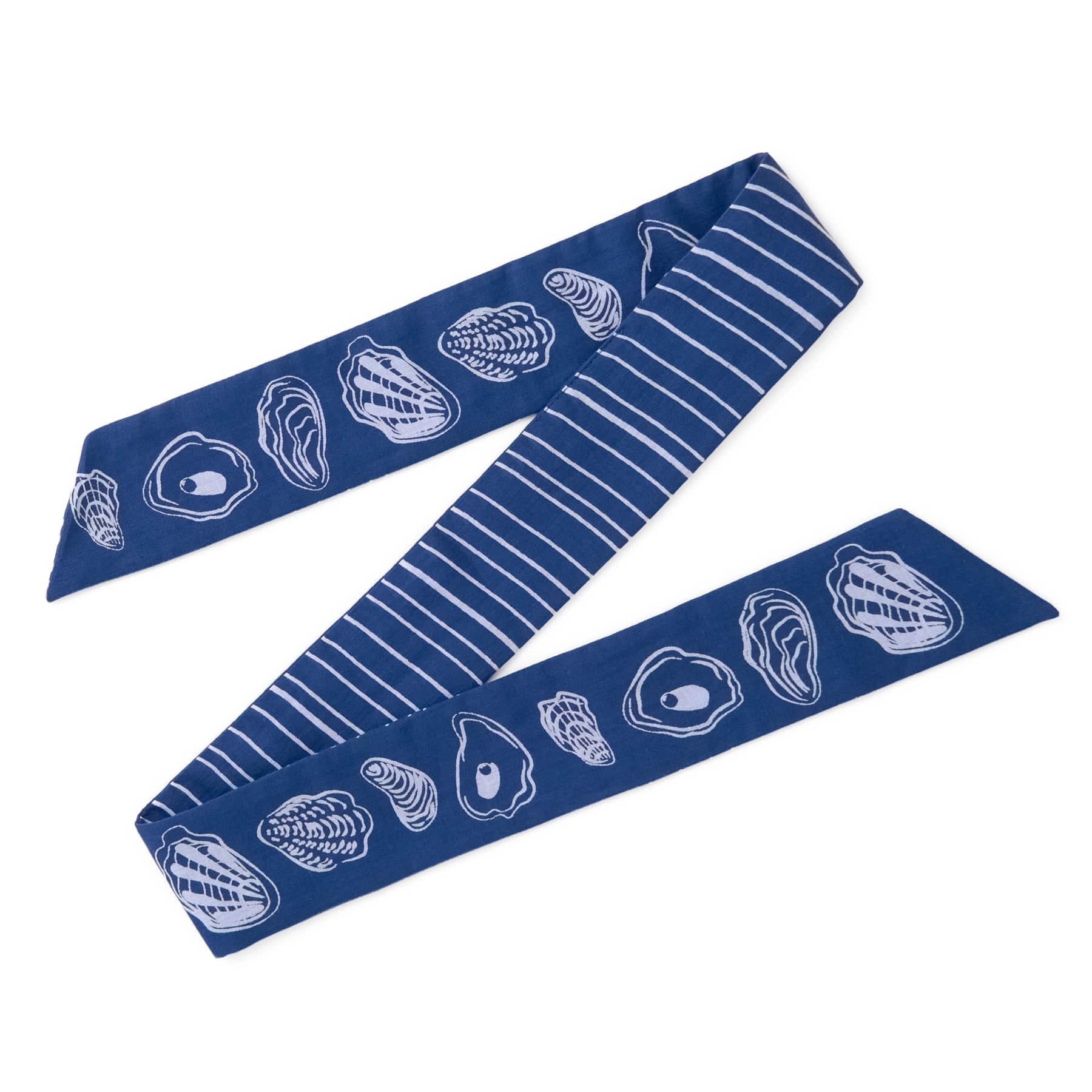 Camile Twilly Scarf Oyster Print Scarf