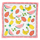 Carson Fruit Print Scarf 21x21 Bandana