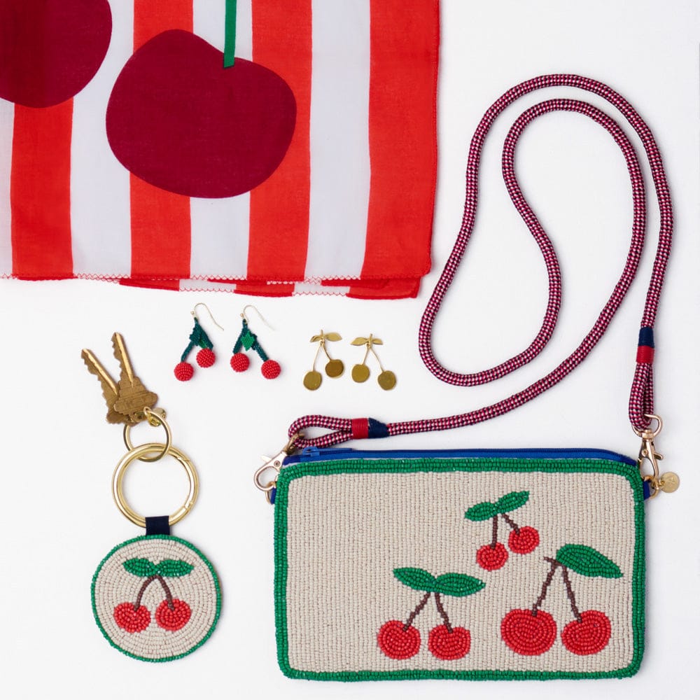 Carson Mon Cheri Print Scarf 21x21 Bandana