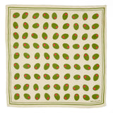 Carson Olive Print Scarf 21x21 Bandana