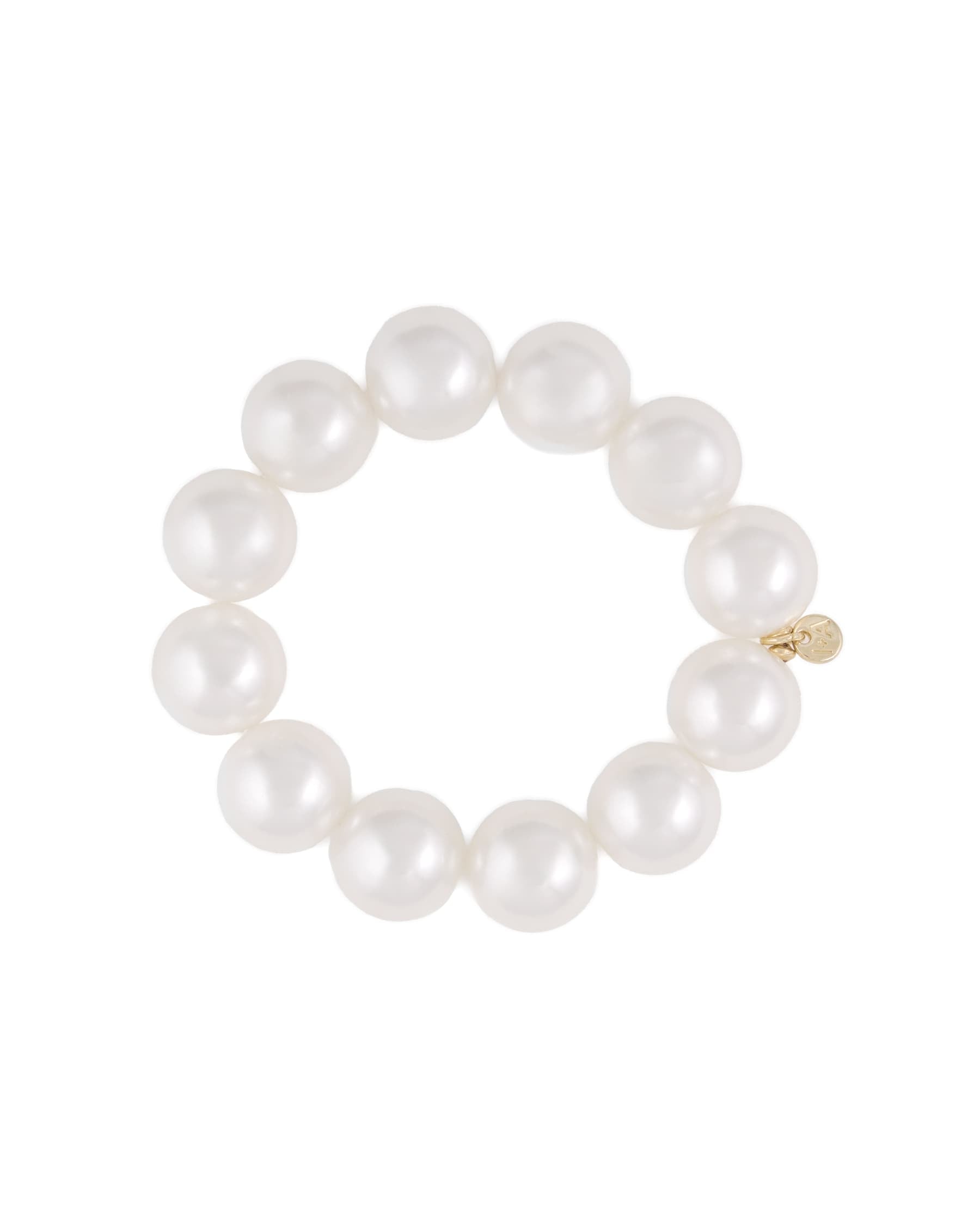 Cece Large Bead Bracelet Pearls Bracelet