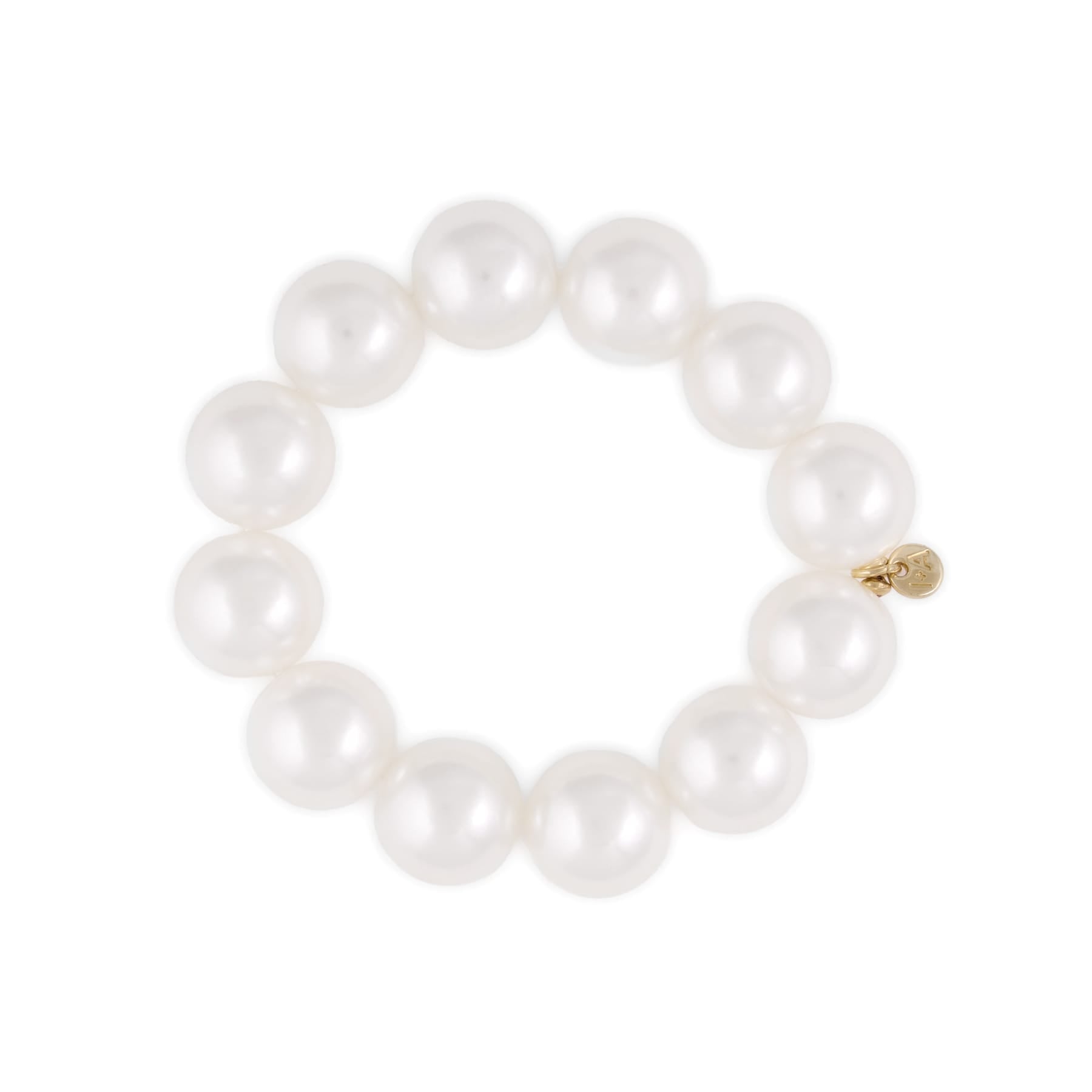 Cece Large Bead Bracelet Pearls Bracelet
