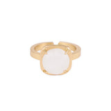 Celeste Single Stone Adjustable Ring Moonstone Ring