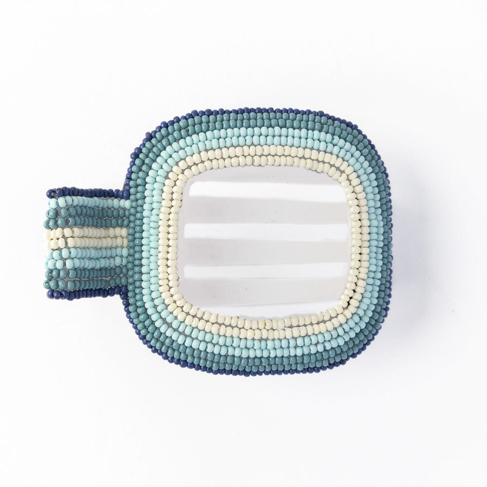 Charlotte Ombre Flat Hair Clip Blue Claw