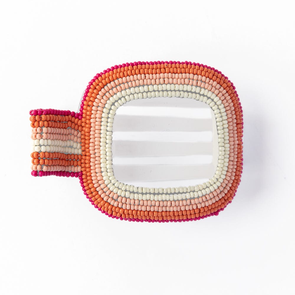 Charlotte Ombre Flat Hair Clip Pink Claw