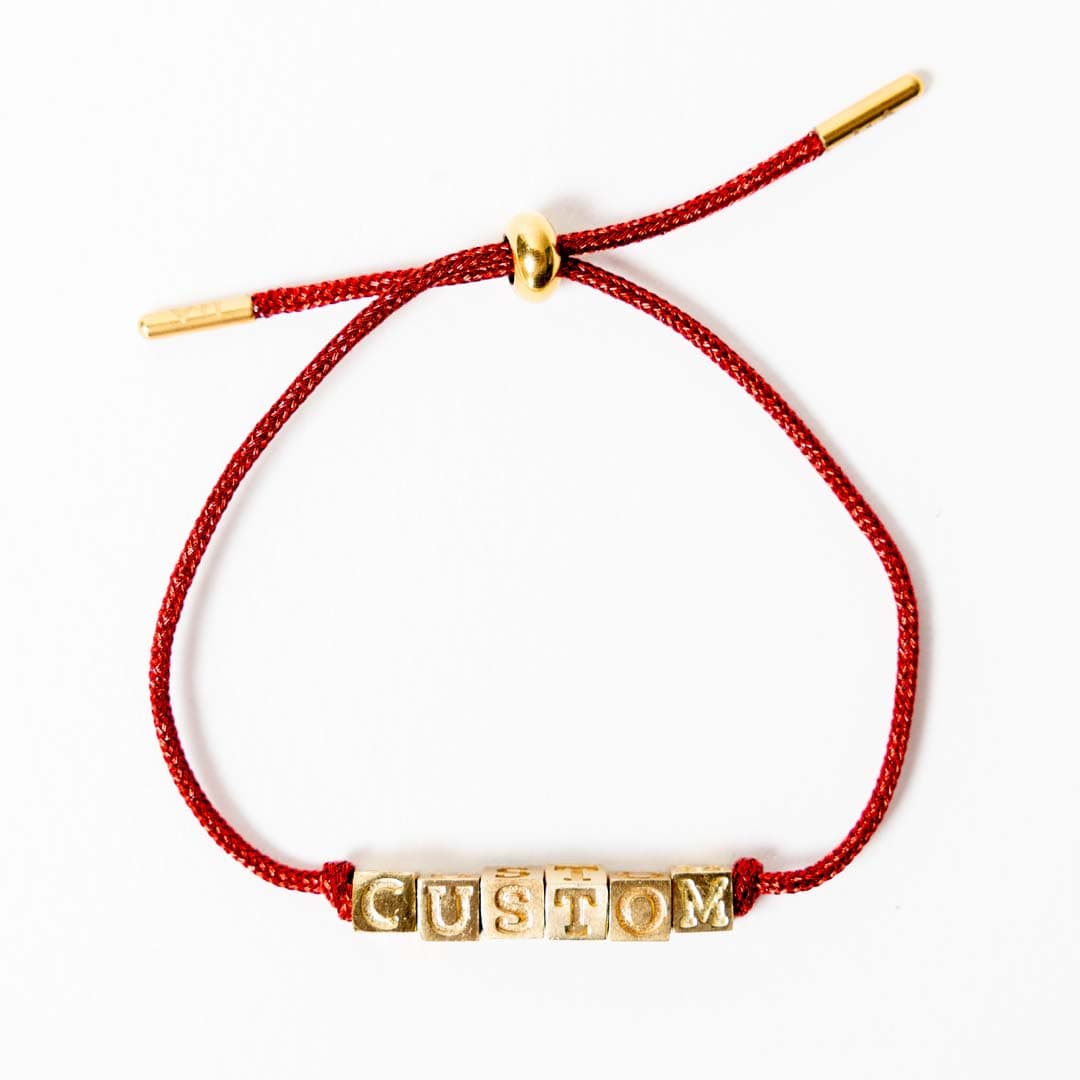 Custom Goldie Friendship Bracelet Bracelet