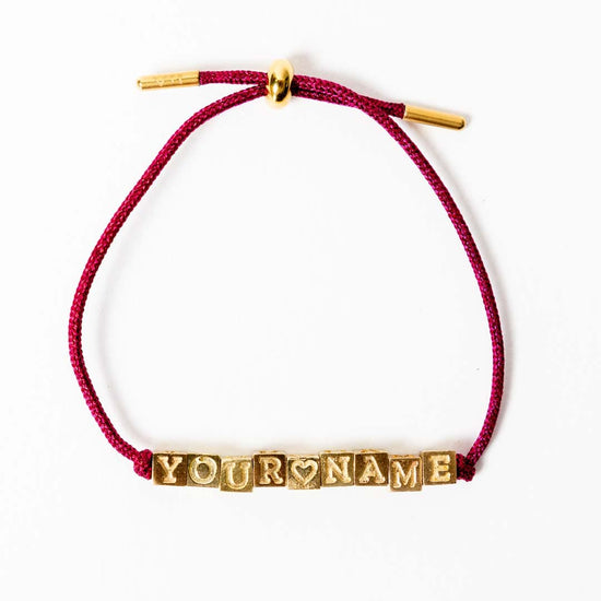 Custom Goldie Friendship Bracelet Bracelet