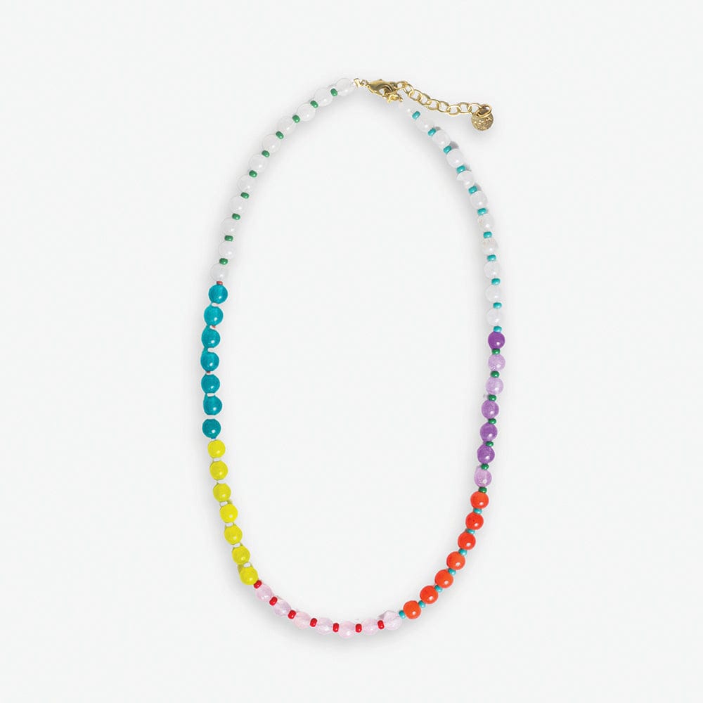 Reversible Rainbow Beaded Necklace for outlets Women