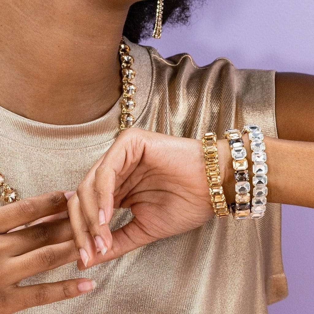 Juicy Couture Rhinestone Bracelet - Mixed Materials - REMIjewels