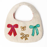 Evelynn Bows Beaded Hobo Bag Hobo