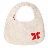 Evelynn Bows Beaded Hobo Bag Hobo