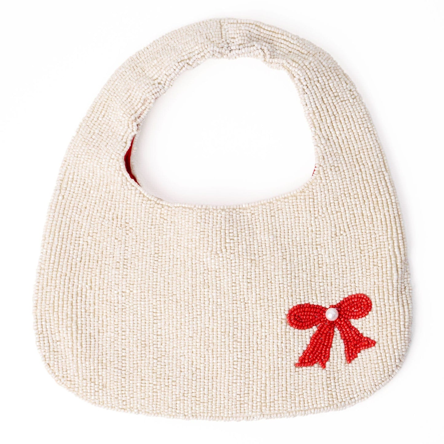 Evelynn Bows Beaded Hobo Bag Hobo