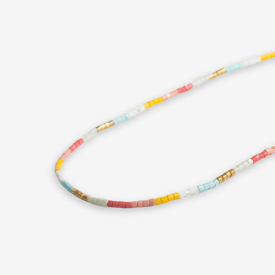 Everly Single Strand Luxe Bead Necklace Amalfi