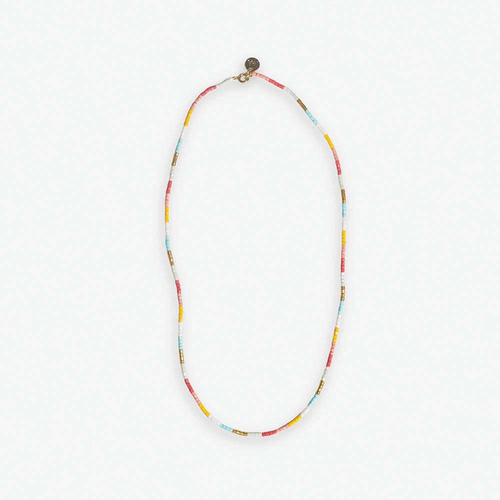 Everly Single Strand Luxe Bead Necklace Amalfi