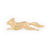 Felicity Fox Brooch Brass Brooch