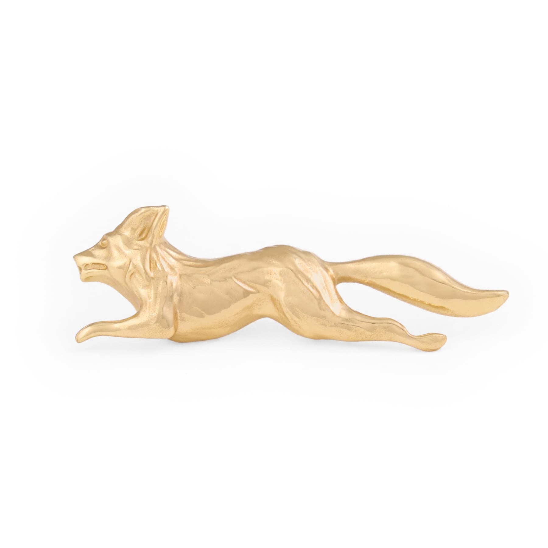 Felicity Fox Brooch Brass Brooch