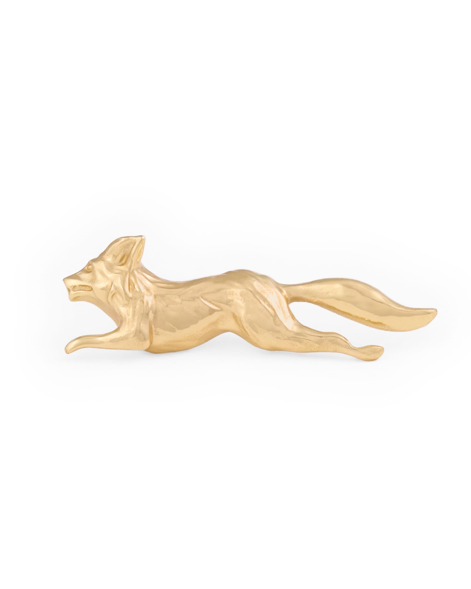 Felicity Fox Brooch Brass Brooch