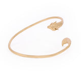 Felicity Fox Twisted Cuff Bracelet Brass Bracelet