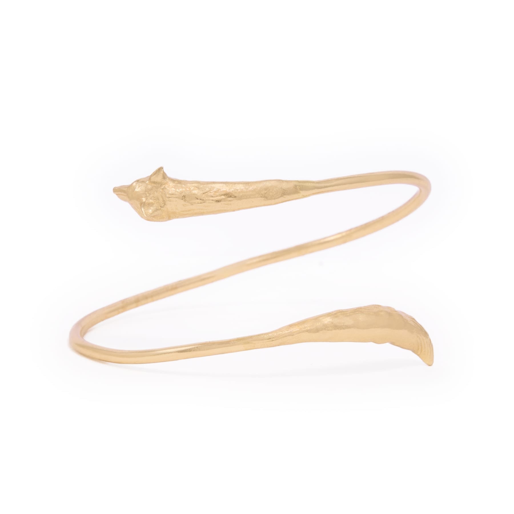 Felicity Fox Twisted Cuff Bracelet Brass Bracelet