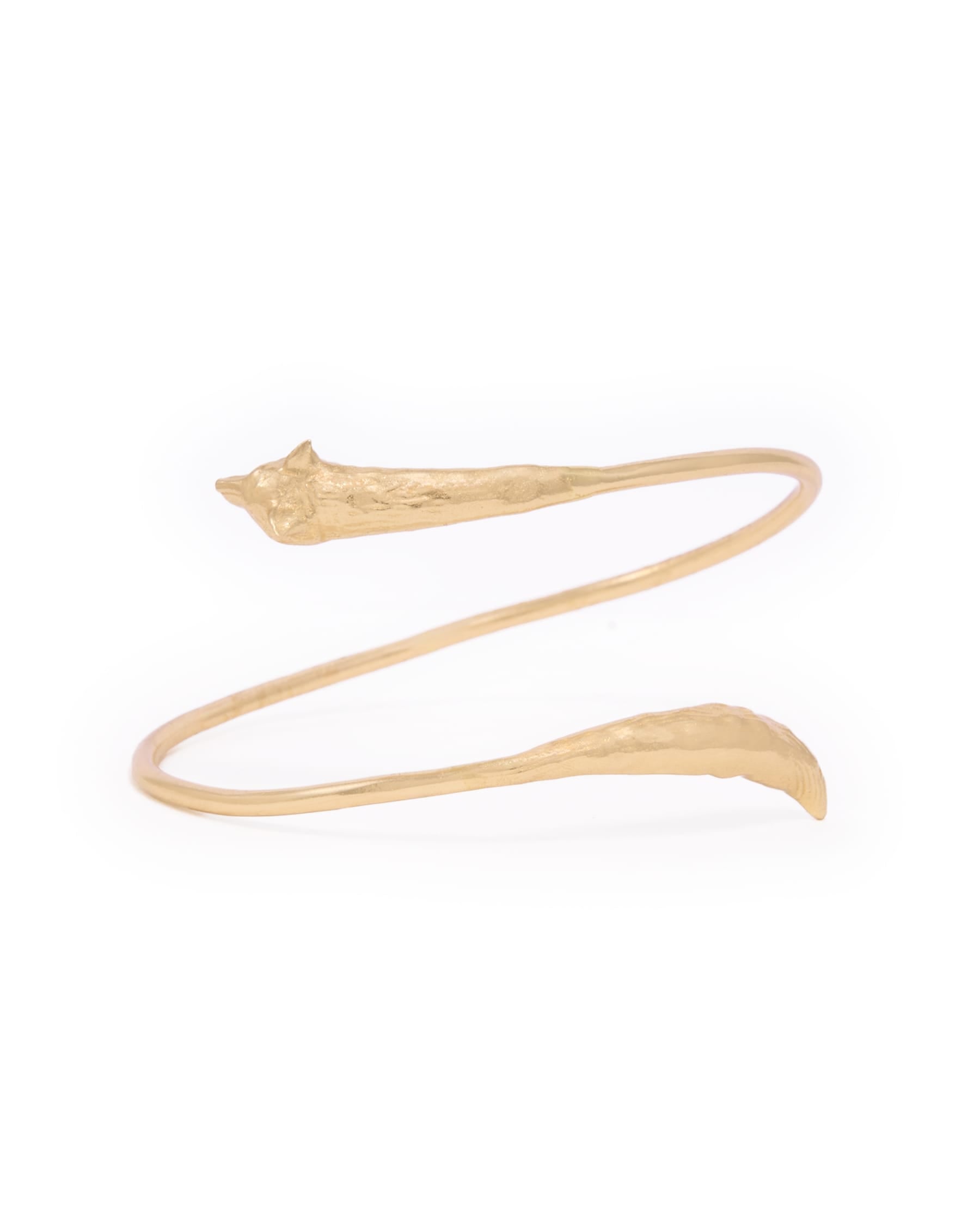 Felicity Fox Twisted Cuff Bracelet Brass Bracelet