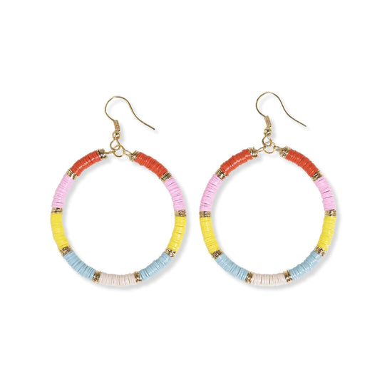 Opal Cluster Baroque Pearl Earrings Multi-color Gemstone– Doolittle
