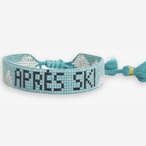 Gabby "Apres Ski" Adjustable Beaded Bracelet Multicolor Sliding Knot