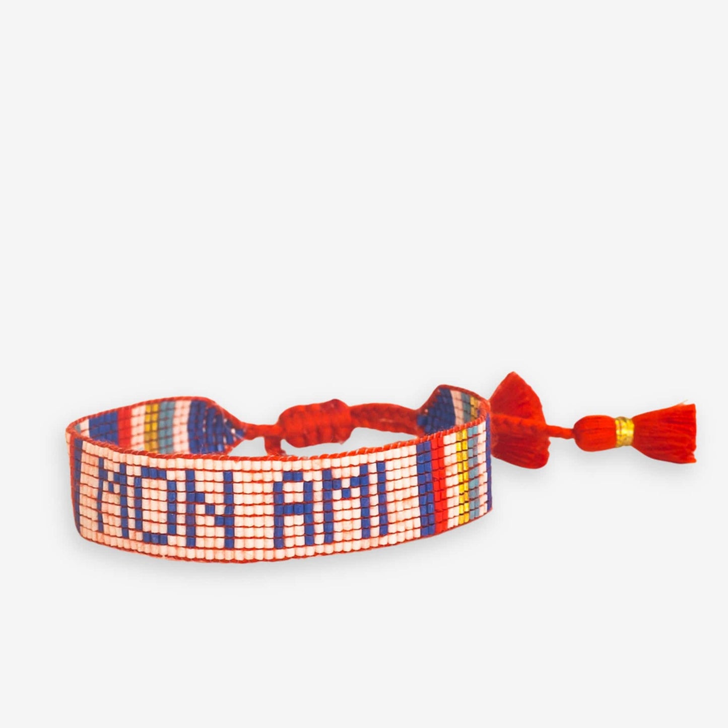 Gabby "Mon Ami" Adjustable Beaded Bracelet Multicolor