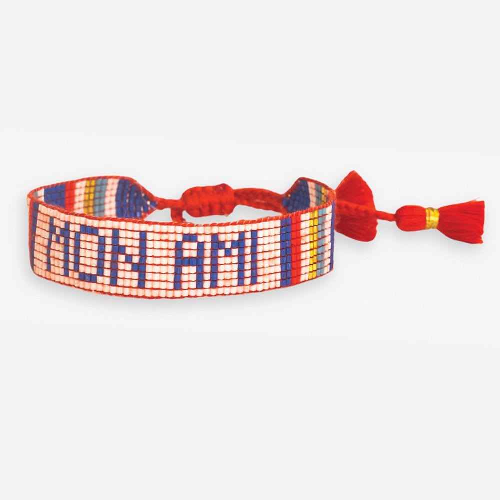 Gabby "Mon Ami" Adjustable Beaded Bracelet Multicolor