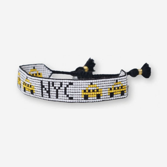 Gabby "NYC Taxis" Adjustable Beaded Bracelets Multicolor Bracelet