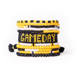 Game Day Sage 10 Strand + Gabby Stack Black, Yellow, + White Stack